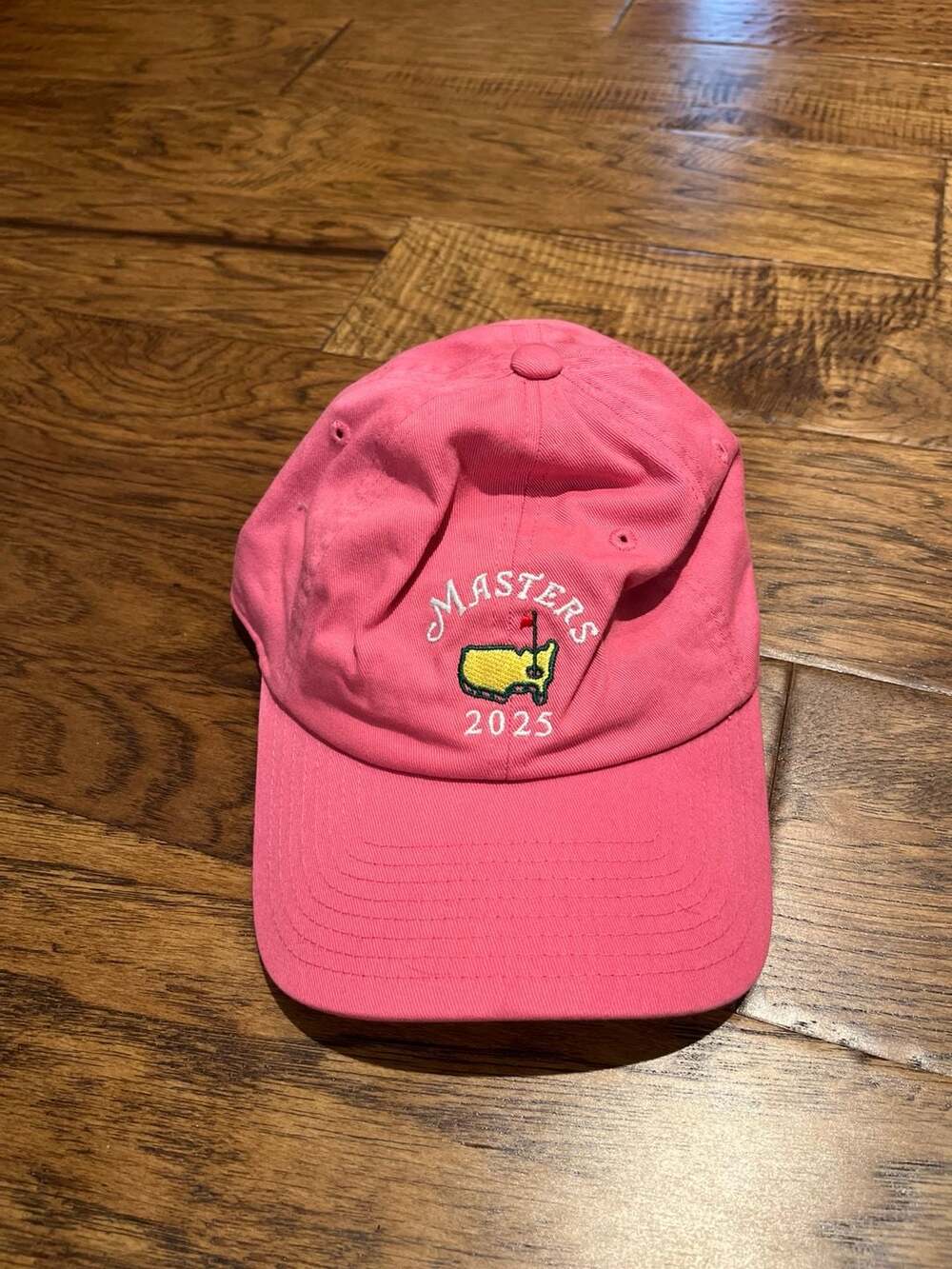 American Needle Masters 2025 Pink Augusta National Golf Adjustable Strapback Hat